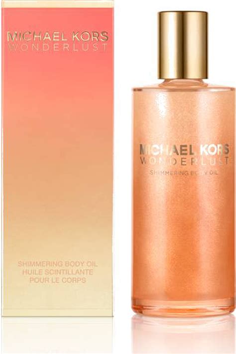 michael kors wonderlust body oil